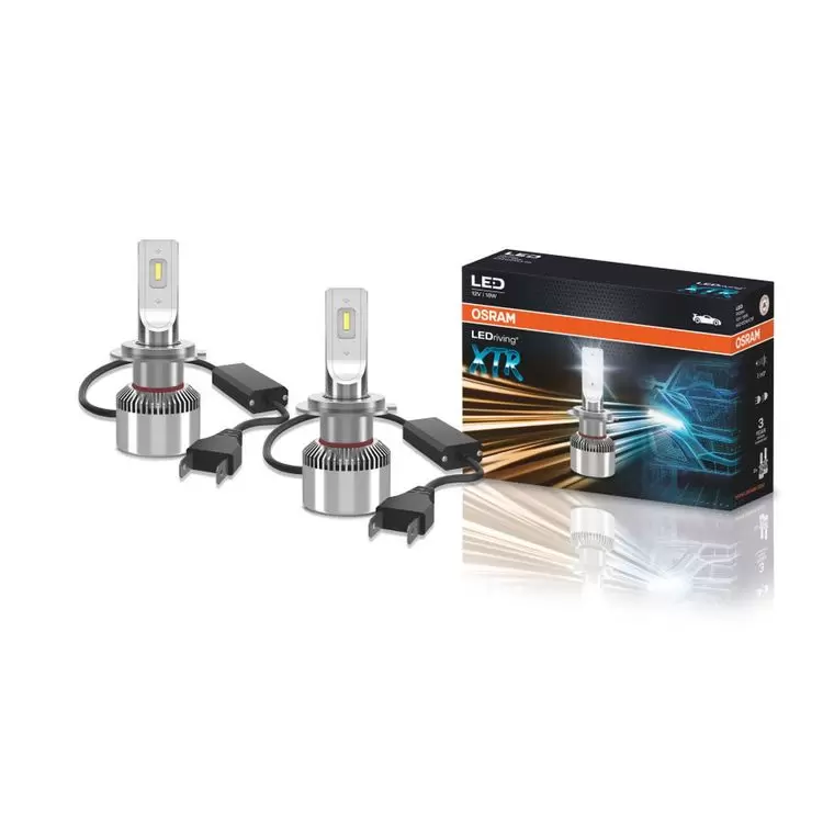 OSRAM LEDriving XTR LED H7, Twin Car Headlight Bulbs