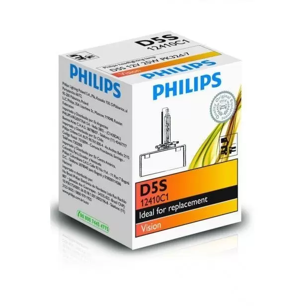 Philips Xenon Vision D5S Xenon HID Bulbs | PowerBulbs