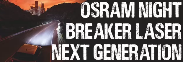 OSRAM H7 Night Breaker LASER Next Generation 150% mehr Helligkeit Power DUO  BOX