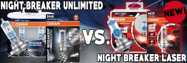 Osram Night Breaker Laser H1 Next Generation Headlight : :  Automotive