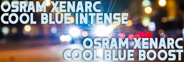 OSRAM Cool Blue Intense NEXT GEN vs OSRAM Cool Blue BOOST 
