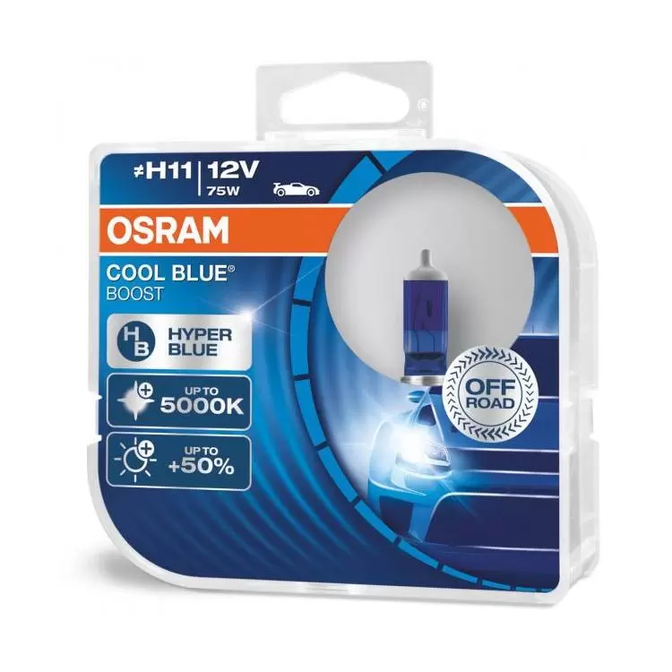 OSRAM Cool Blue Boost H11 Car Bulbs (Twin)