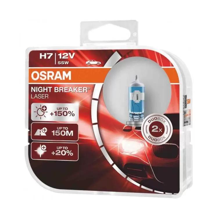OSRAM NIGHT BREAKER H7 LED 220% Set für VW Tiguan 5N 11-15 H7 &  Canbus-Adapter 