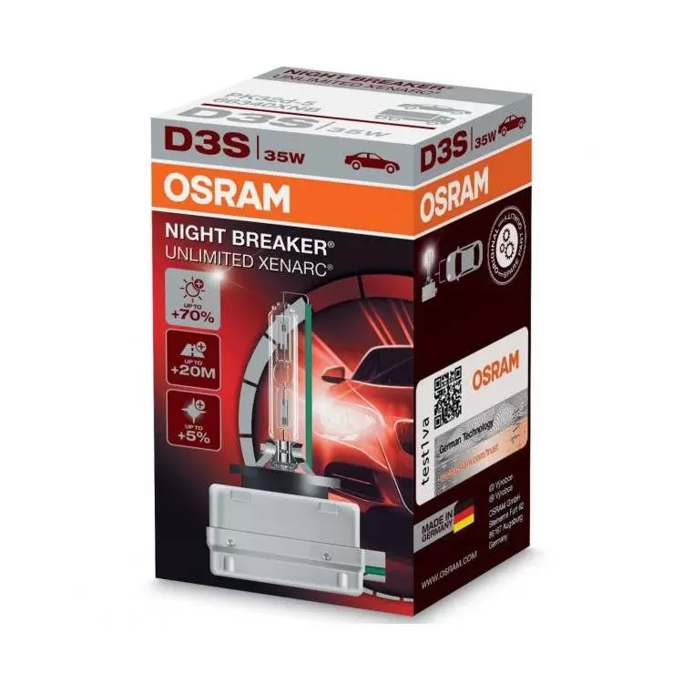 OSRAM Xenarc Night Breaker Unlimited D3S (Single)