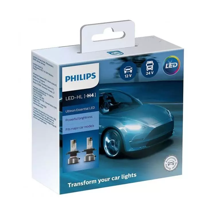 Philips Ultinon Essential LED 9003 (HB2/H4) (Twin)