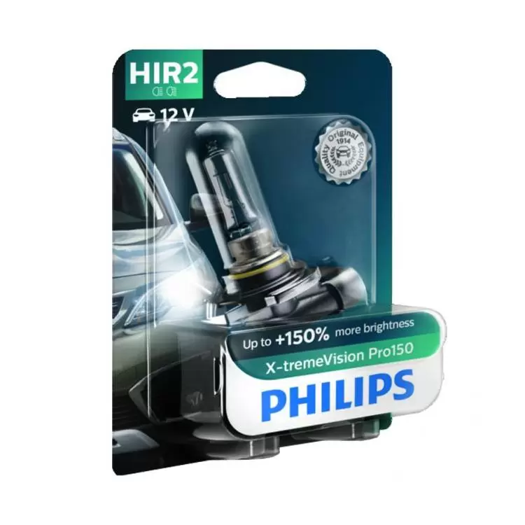 Philips Racing Vision GT200 H7 55W Two Bulbs Head Light DRL Daytime Lamp  Stock