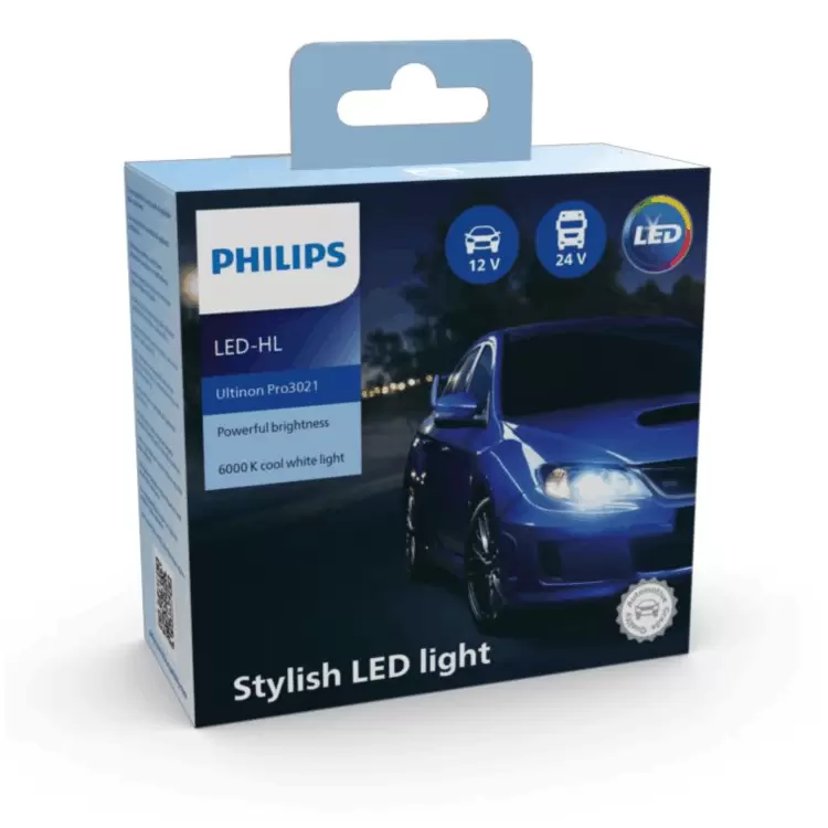 Philips Ultinon Pro3021 LED 9003 (HB2/H4) (Twin)